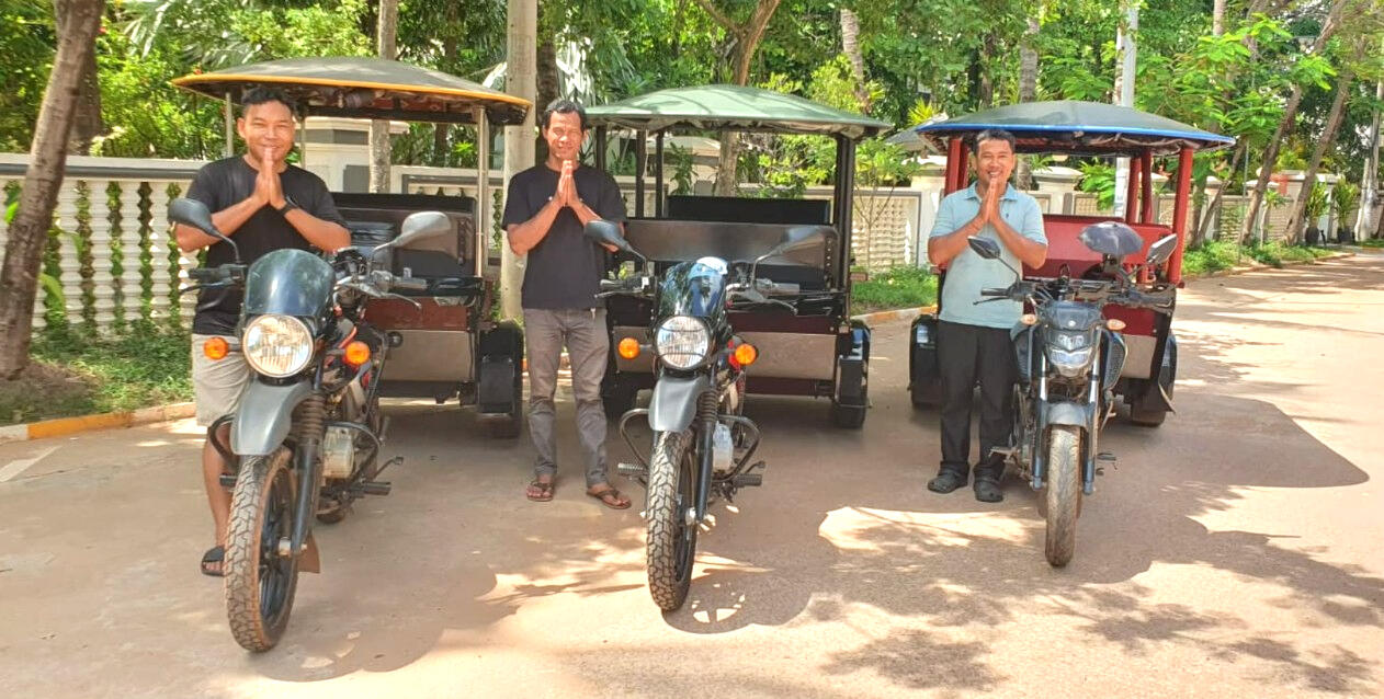 Tuk tuk, Siem Reap, Tour